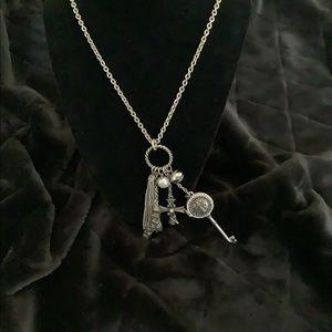 Long Silver Necklace